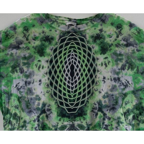 Austin Mackereth Dyes n Good Vibes June 30 2021 Drop Tie-Dye T-Shirt Size L - Picture 2 of 6